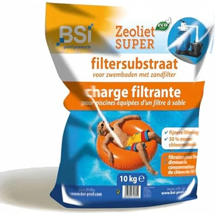 BSi filtersubstrat Zeolith Super 10 kg blau-orange
