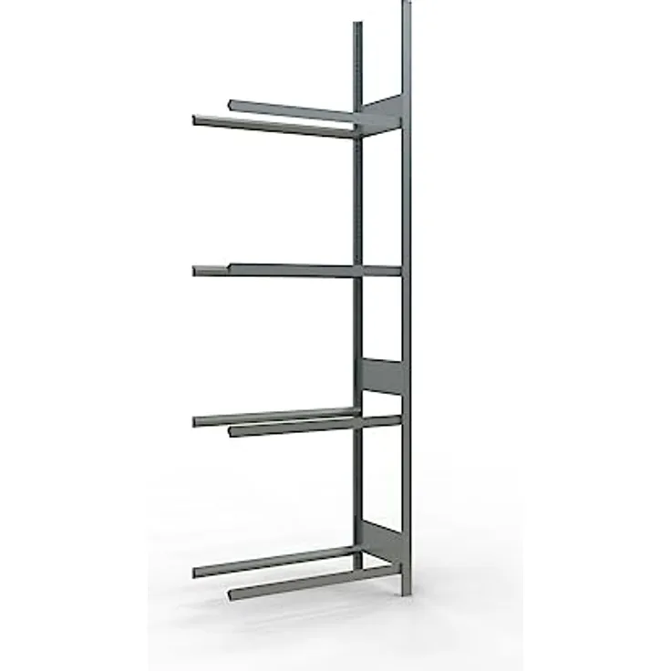 Reifenregal, Anbaufeld, 906 x 436 x 2750 mm, 4 Lagerebenen, verzinkt