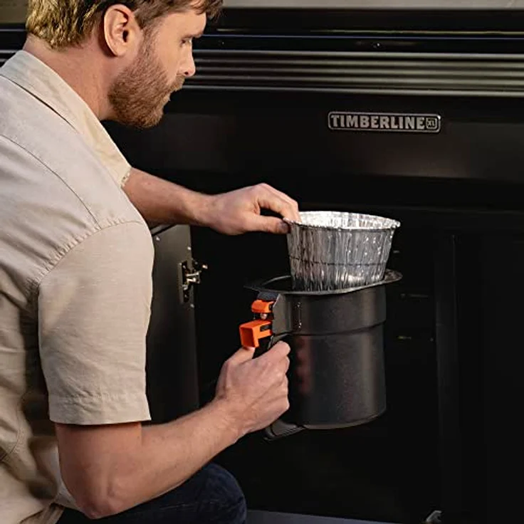 TRAEGER EZ-CLEAN Einlage für Fett- und Aschebehälter 5er-Pack – Bild 5