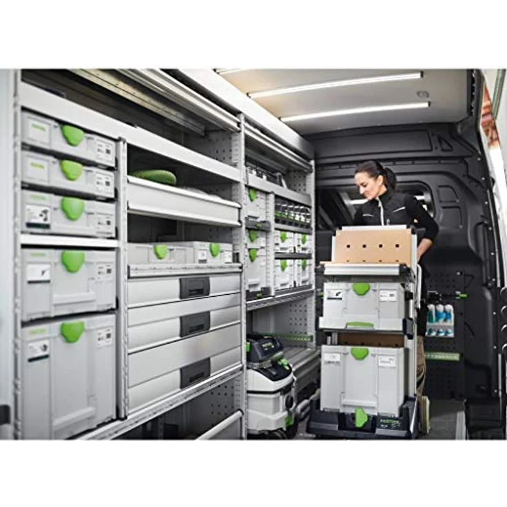 Festool Systainer SYS3 M 112 ( 204840 ) 7,7 Liter 396x296x112mm Werkzeugkoffer koppelbar – Bild 5