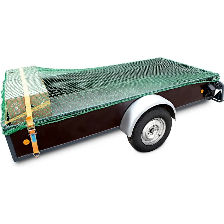 Kraft Werkzeuge Laubschutznetz Anhänger-Netz 220 x 150 cm grün, Extra hohe Reißfestigkeit, witterungsbeständig