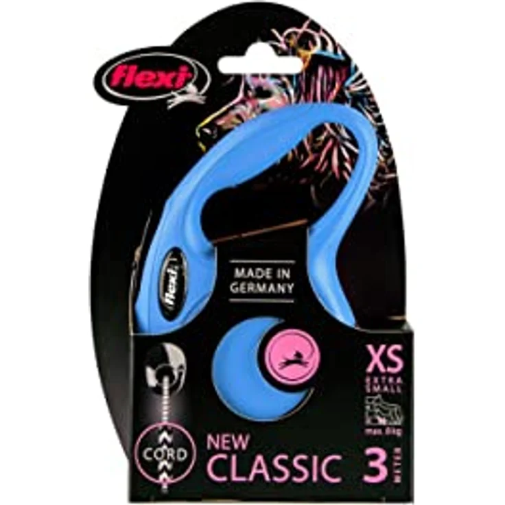 flexi New CLASSIC Seil-Rollleine blau XS – 3m – Bild 5