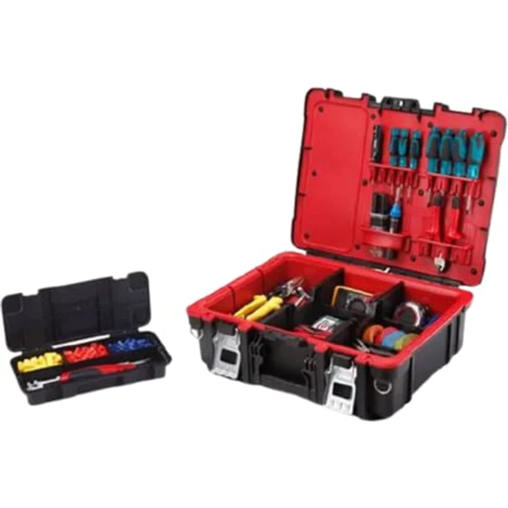 Keter 220232 Werkzeugkasten Technican Box, Schwarz 47 cm – Bild 3