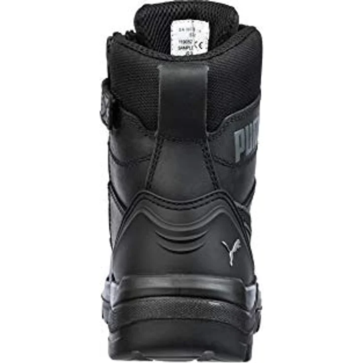 PUMA Safety CONQUEST HIGH Arbeitsschuh, Fiberglaskappe, 17 cm hoher Schaft, Schwarz – Bild 2