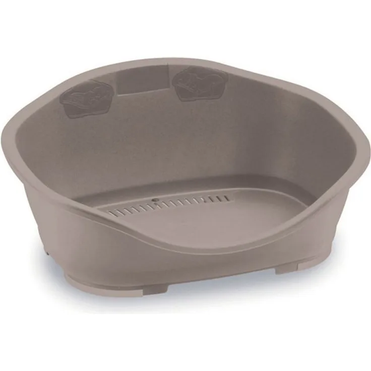 Stefanplast SLEEPER Haustier Kunststoffbett, Hundekorb/Katzenkissen, 81 x 55 x 32 cm, verschiedene Farben verfügbar