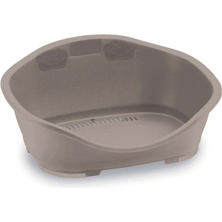 Stefanplast SLEEPER Haustier Kunststoffbett, Hundekorb/Katzenkissen, 81 x 55 x 32 cm, verschiedene Farben verfügbar