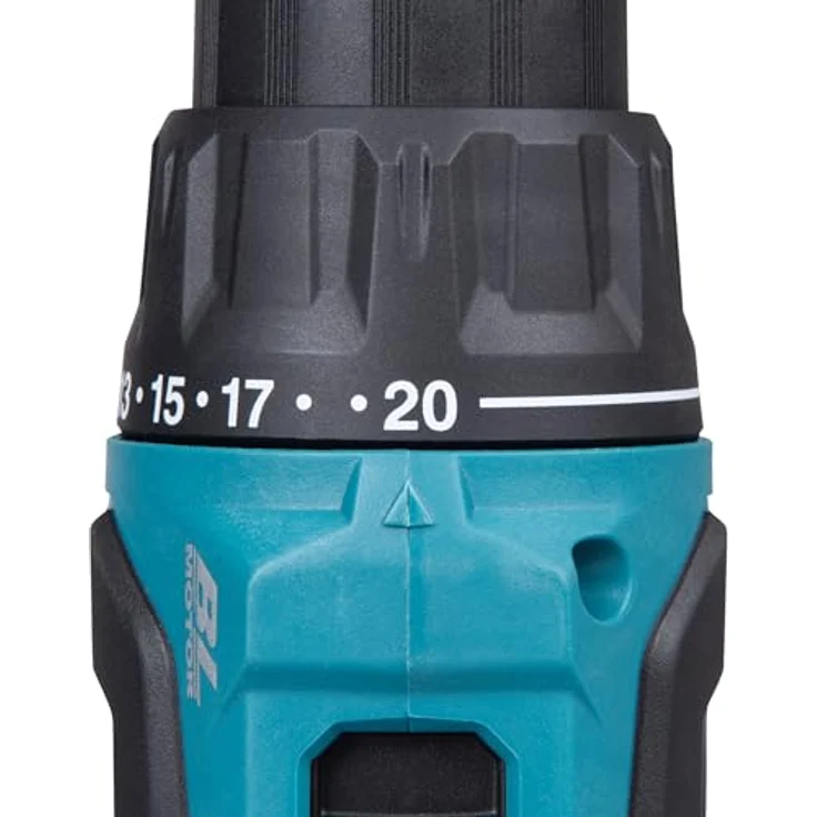 Makita DHP490RFX3, Akku-Schlagbohrschrauber mit bürstenlosem Motor, 20 Drehmomentstufen, Holzbohrleistung bis 38 mm, Stahlbohrleistung bis 13 mm, nur 1,4 kg – Bild 9