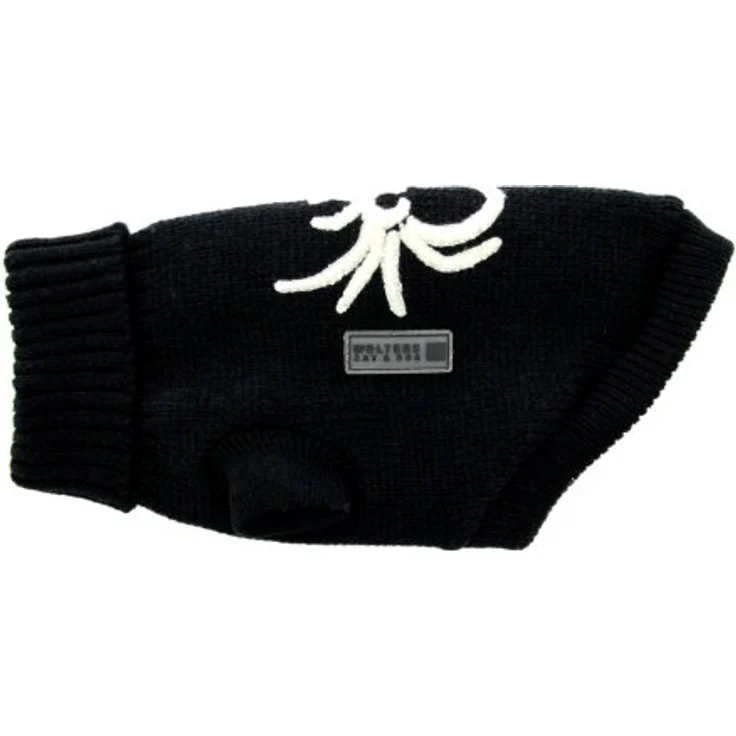 Wolters Cat&Dog 39591 Strickpullover Spider 20 cm, schwarz – Bild 1