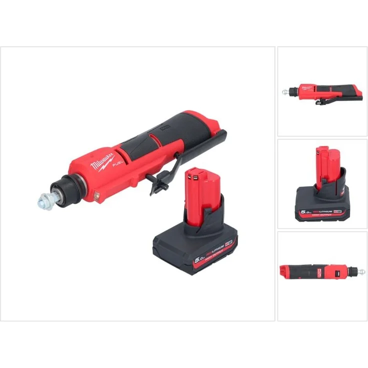 Milwaukee M12 FTB-501 Akku Reifenaufrauer 12 V, 7/16" Hex, Brushless, 1x 5,0 Ah Akku - ohne Ladegerät