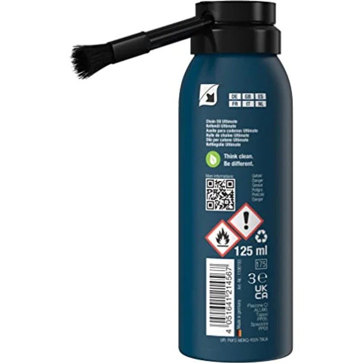 TUNAP SPORTS Kettenöl Ultimate - 125ml Spray mit Dosierpinsel | Fahrrad Langzeit-Schmierung für Ritzel, Schaltwerk und Kette – Bild 2