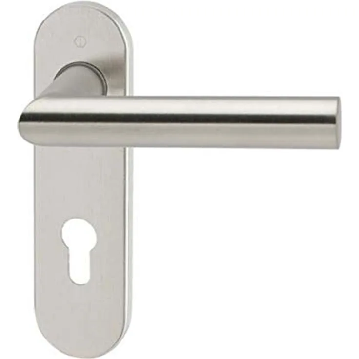 Hoppe 3289495 Kurzschild-Garnitur Amsterdam E1400Z/353K Edelstahl F69 PZ