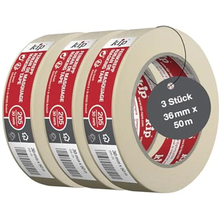 Profi Feinkrepp 3Er Pack 50 m