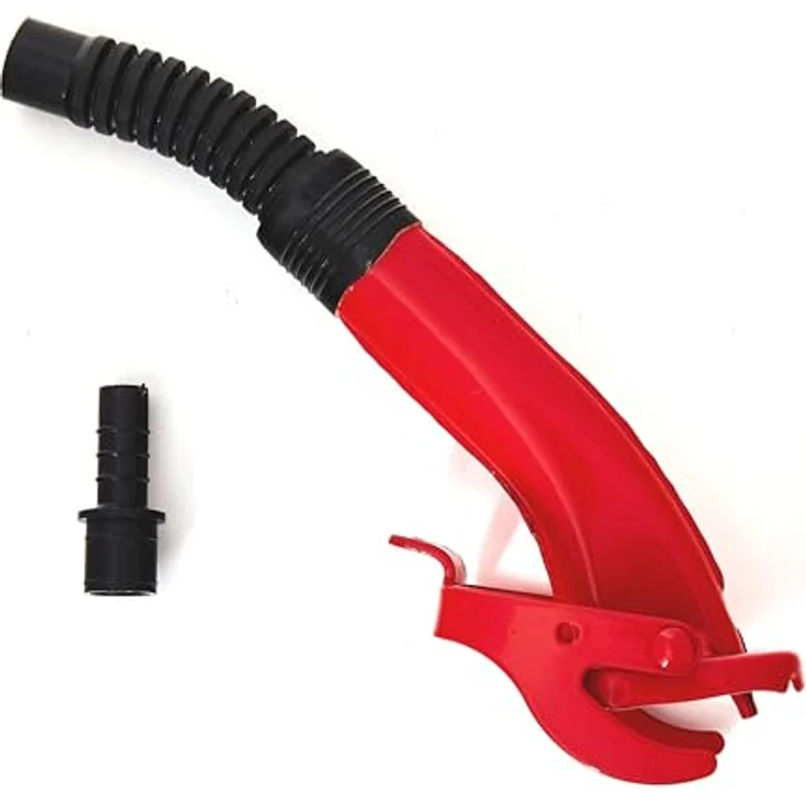 BW® Kraftstoffkanister Metall Benzinkanister 5 Liter mit Ausgießer - Robuster Stahl, TÜV-geprüft und UN-Zulassung - Rot - Made in Europe – Bild 4