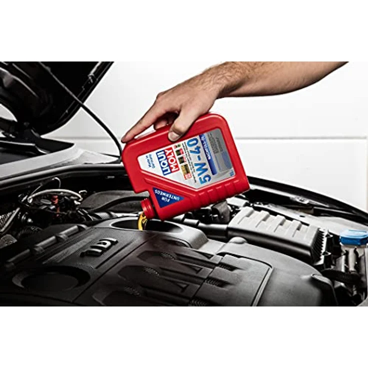 LIQUI MOLY Nachfüll-Öl 5W-40 | 1 L | Synthesetechnologie Motoröl | Art.-Nr.: 1305 – Bild 2