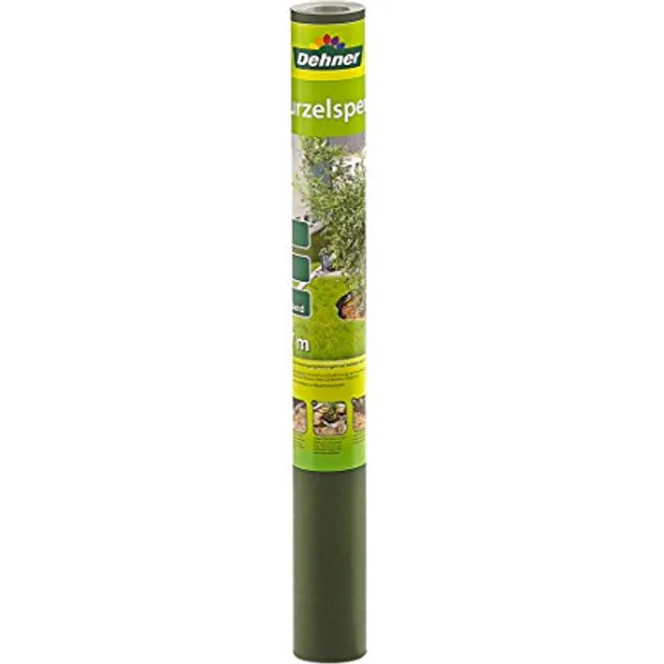 Dehner Wurzelsperre, ca. 3 x 0.7 m, Polypropylen, grau/grün