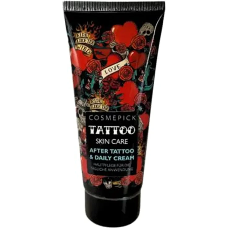 Ben & Anna CosmePick Tattoo Pflegecreme, After Tattoo & Daily Cream, feuchtigkeitsspendend & regenerierend, 80ml – Bild 1