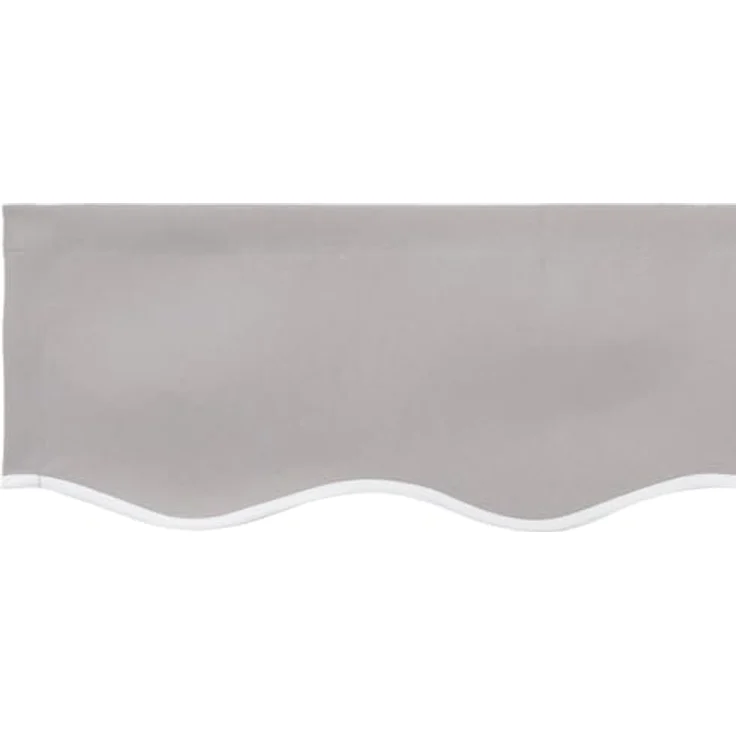 vidaXL Ersatzmarkisenstoff für 3x2,5 m Rahmen, hellgrau, wasser- und UV-beständig, rechteckig aus robustem Polyester – Bild 6