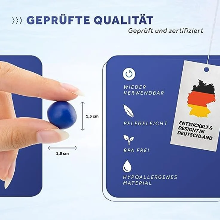 Schallwerk ® Soft+ | 12 Silikon Ohrstöpsel – Optimale Unterstützung als Schlafgehörschutz, weiche Ohrenstöpsel zum Schlafen Silikon – Earplugs for sleeping – Bild 4