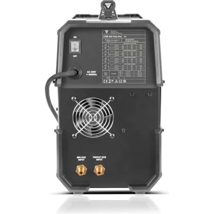 STAHLWERK CTM-250 Puls Pro, 6-in-1 Schutzgasschweißgerät mit 200 Ampere und Plasmaschneider, IP21S, 15,7 kg – Bild 14