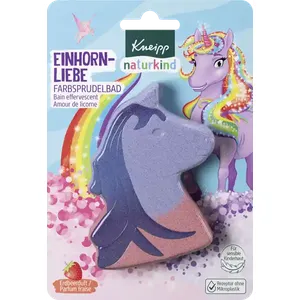 Bild für Kneipp naturkind Farbsprudelbad Einhornliebe – Rosa Wasser