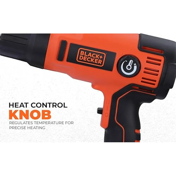 Black + Decker KX2200K-QS KX2200K-QS-Decapador Térmico 2.000W de Alto Rendimiento Con maletín, 2000 W, 230 V – Bild 8