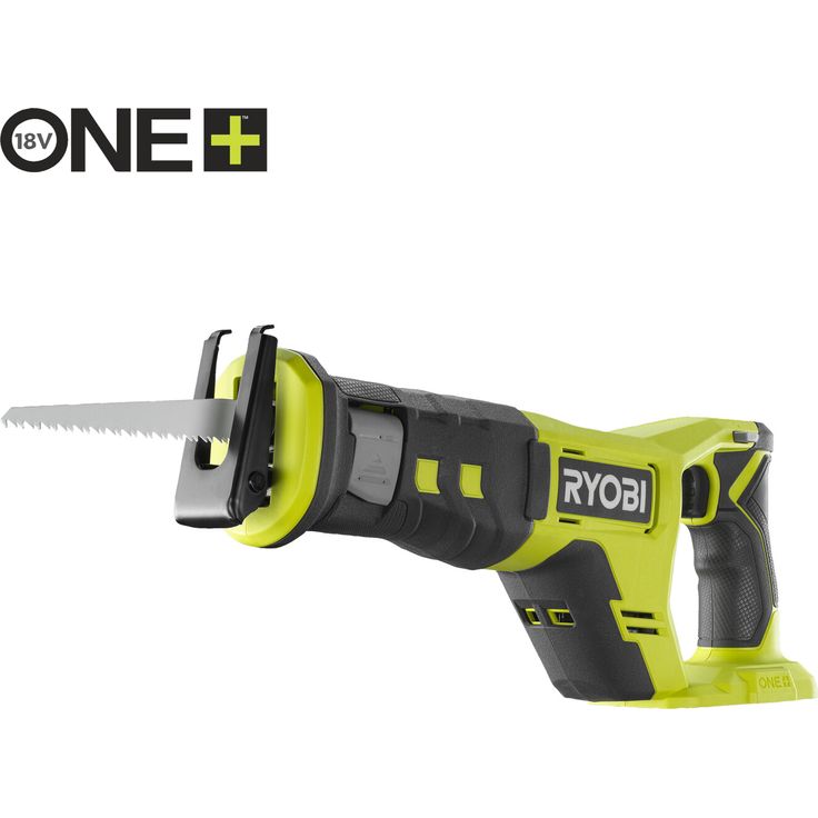 Ryobi Akku-Säbelsäge 'RRS18-0 18 V ONE+', 25 mm Hublänge, 3400 Hübe/min, ohne Akku und Ladegerät