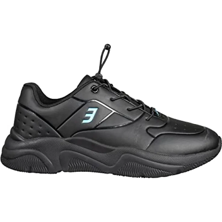 Safety Jogger Champ O2 Low, Berufsschuh schwarz, ESD-zertifiziert, rutschfest, metallfrei, Größe 46 – Bild 1