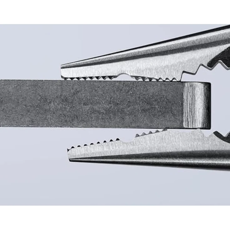 KNIPEX 08 22 145 T Spitz-Kombizange schwarz atramentiert mit Mehrkomponenten-Hüllen, mit integrierter Befestigungsöse zum Anbringen einer Absturzsicherung 145 mm – Bild 4