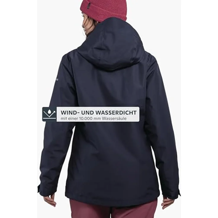 Schöffel Doppeljacke Hiking 3in1 Jacket Style Okere WMS, Outdoor-Arbeitsjacke mit 10.000 mm Wassersäule, für Damen – Bild 6