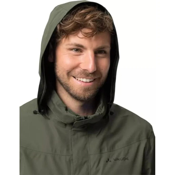 VAUDE MEN'S ESCAPE BIKE LIGHT JACKET (1-St), Umweltfreundliche Regenjacke, reflektierende Elemente – Bild 4