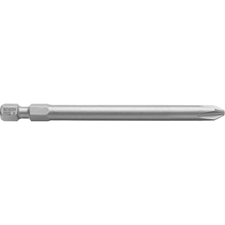 Bosch Professional Bit Extra-Hart für Phillips-Kreuzschlitzschrauben (PH2, Länge: 89 mm, 3 Stück) – Bild 2