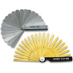 Hazet 2147 Fühlerlehre 20tlg., mm-Maße von 0,05 bis 1,0 mm zur Überprüfung des Elektrodenabstandes bei Zündkerzen