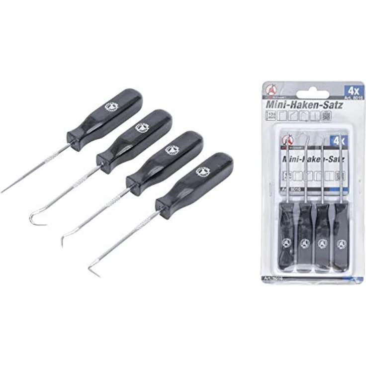 Kraftmann 8016 | Mini-Haken-Satz | 4-tlg. – Bild 5