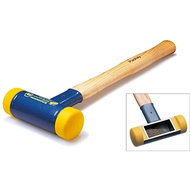 Wiha Schonhammer rückschlagfrei, mittelhart mit Stahlrohrstiel (02124) 35 mm – Bild 2