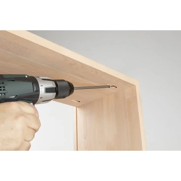 wolfcraft Undercover Jig-Set TX, Komplettset für präzise Taschenbohrungen und versteckte Holzverbindungen – Bild 9