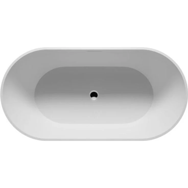 Riho Bilbao, freistehende Badewanne aus SOLIDSurface, satinweiß, B119001105