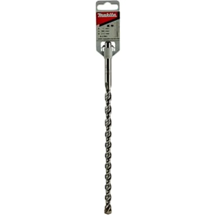 Makita HM Bohrer v-plus, ø 11,0 mm, 260 mm Länge, SDS-plus für Beton mit Power Breaker Schneidkanten und Zentrierspitze – Bild 3