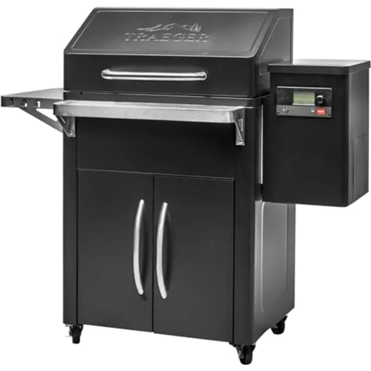 Traeger Silverton 620 Pelletgrill, 4065 cm² Grillfläche, inkl. Abdeckhaube und App-Steuerung mit WiFire-Technologie