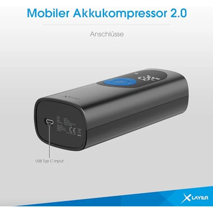 XLayer 220179, Kompressor, Mobile Akkukompressor 2.0 (10 Bar) – Bild 7