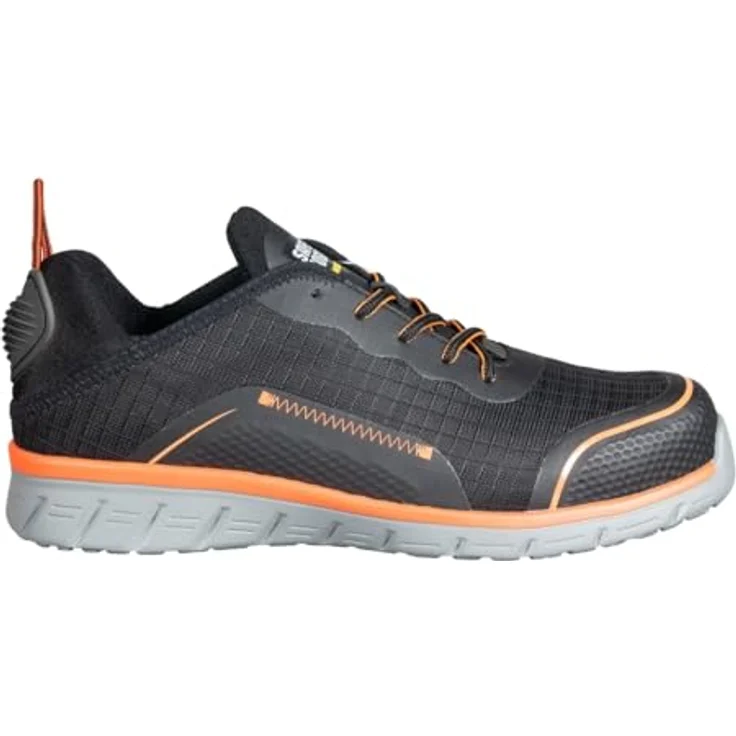 Safety Jogger Ligero2 S1P, Sicherheitsschuhe mit Nanocarbon-Zehenschutzkappe, rutschfester Laufsohle, atmungsaktiv, orange, Grösse 44 – Bild 2