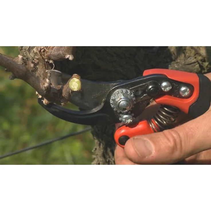 Bahco 1-Hand Ergo pruner On Card mittelgroß Handschere – Bild 10