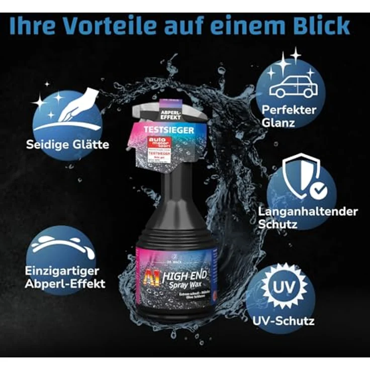 Dr. Wack A1 HIGH END Spray Wax 500 ml – Bild 5
