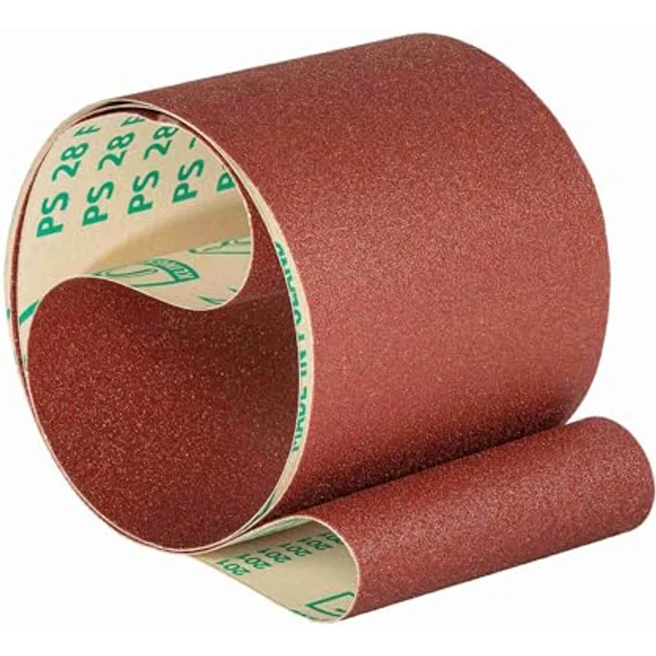 Klingspor PS 28 F Schleifband, 150 x 2260 mm, 5 Stück, Körnung P60, antistatisch, für Holz, Leder, Kunststoff – Bild 1