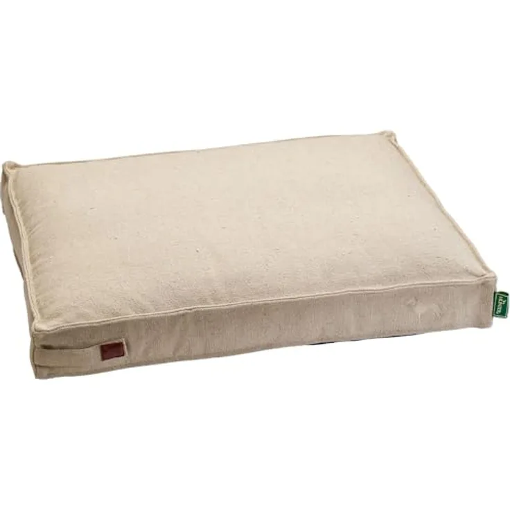 HUNTER Hundekissen Belluno, Creme, nachhaltig aus recycelten Materialien, rutschhemmend, 120 x 80 cm