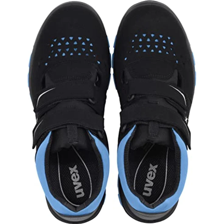 Uvex 2 xenova®, Metallfreier Sicherheitsschuh mit optimaler Dämpfung und atmungsaktiver Polsterung, Farben: Blau, Rot, Grün – Bild 5