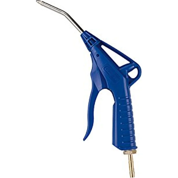 RIEGLER Dosierbare Blaspistole 90 mm Rohr mit Star-Tip-Düse, ergonomisch, POM, für Druckluftwerkzeuge, Tülle LW 13 – Bild 2