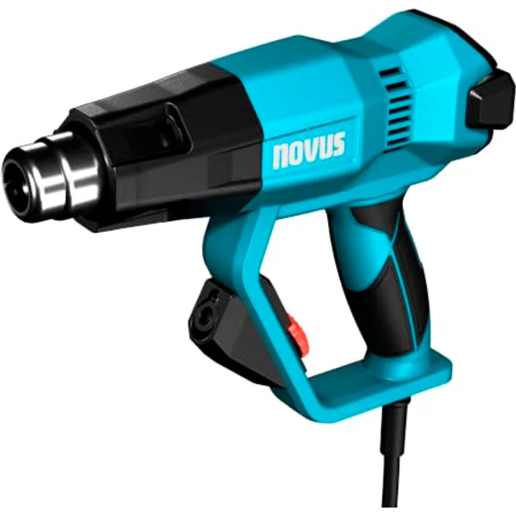 NOVUS TOOLS Heißluftpistole H-250, 80–600°C, Keramikheizung, LCD-Display, ergonomisches Design – Bild 1