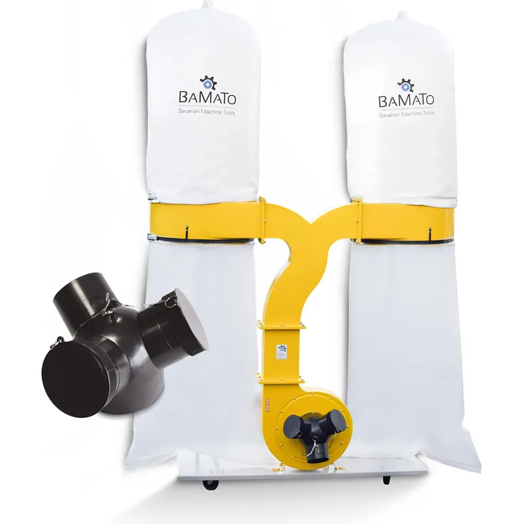 BAMATO Absauganlage AB-3900 mit Y-Adapter (400V)