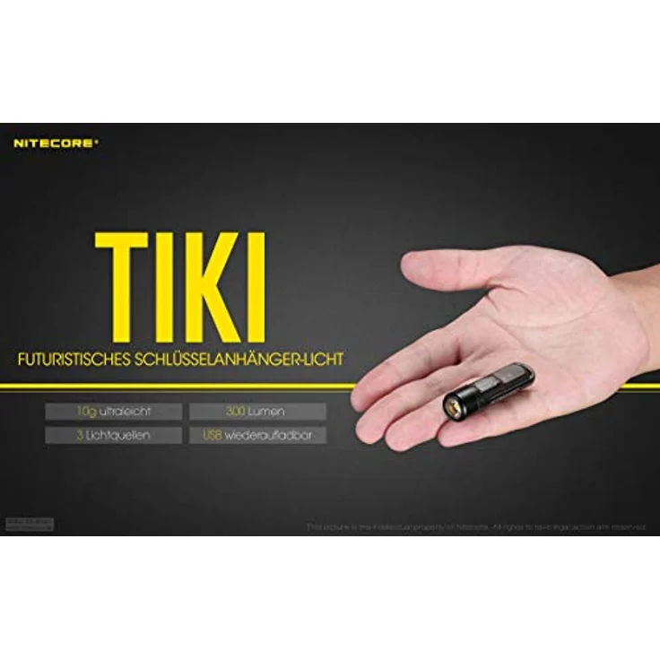 Nitecore FLASHLIGHT T SERIES 300 LUMENS-TIKI LE NITECORE – Bild 2