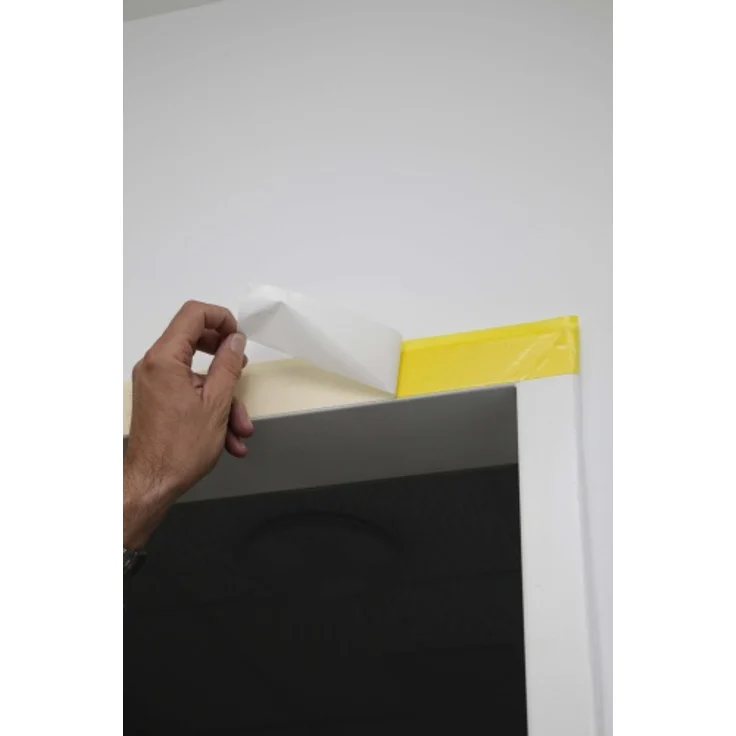 Scorprotect ® Folien Staubschutztür mit Reißverschluss 210 x 110 cm – Bild 6